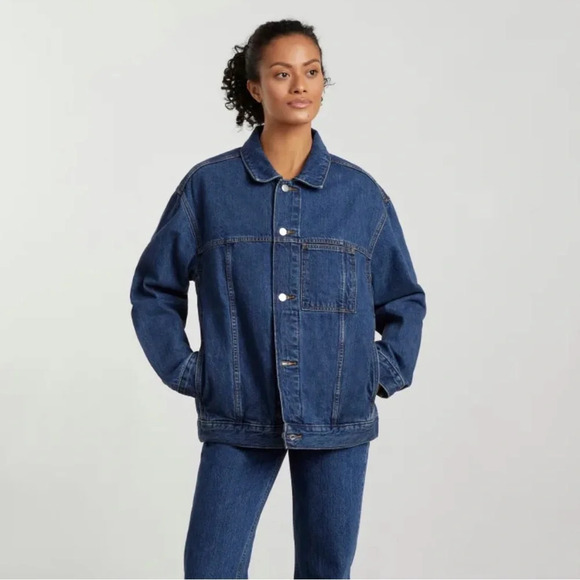 Everlane The Everyone Denim Jacket NWT - Picture 1 of 10